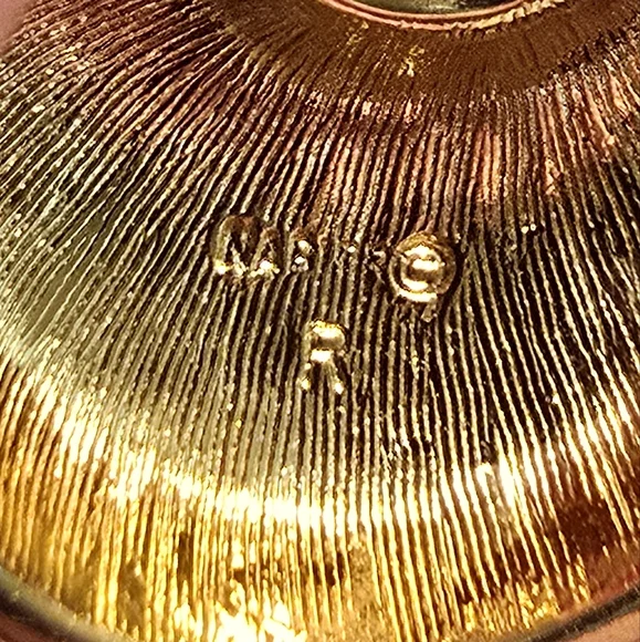 Napier Elegant Black and Gold Toned Earrings - Picture 5 of 5